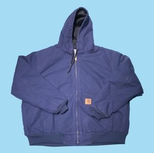 Carhart Loose Fit Firm Duck Insulated Flannel-Lined Active Jacket